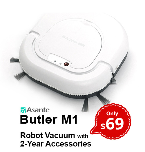 Asante Butler M1 robot vacuum
